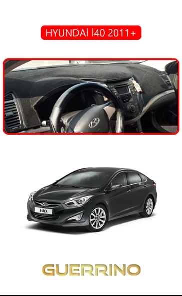 HYUNDAİ İ40 2011+ (i30 )TORDİDO KORUMA KILIFI KIRMIZI KENAR ürün görseli