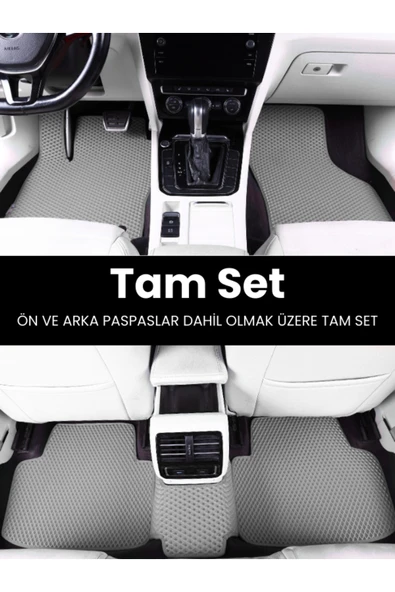 FORD-KUGA 2-(2013-2019) İÇİN EVA İÇ PASPAS TAKIMI (METAL TOPUKLUK HARİÇ) - Resim 2