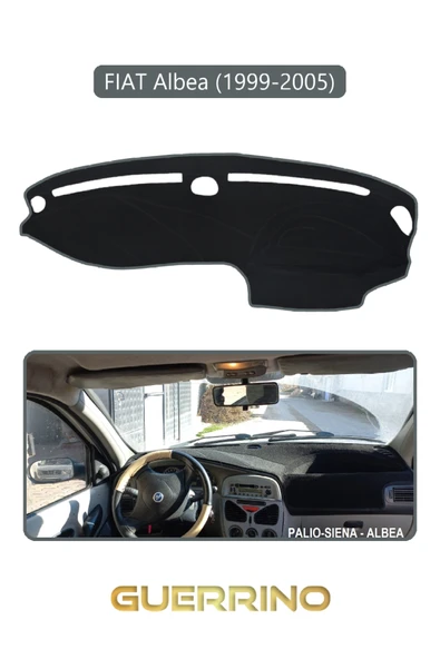 FIAT Albea 1999-2005 Modellerine Uygun eskiTORDİDO KORUMA KILIFI GRİ KENAR ürün görseli