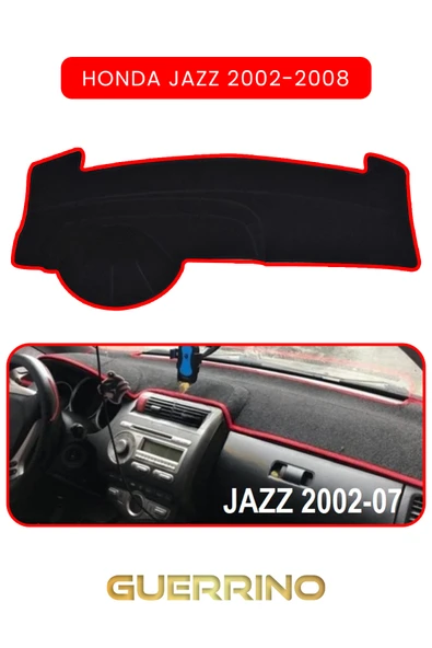 HONDA JAZZ 2002-2008TORDİDO KORUMA KILIFI KIRMIZI KENAR ürün görseli 1
