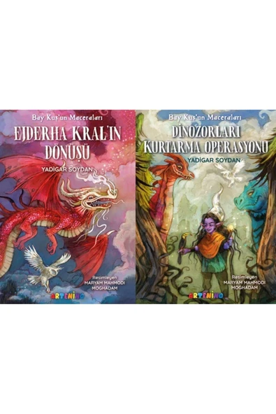 Artenino BAY KUŞ’UN MACERALARI: DİNOZORLARI KURTARMA VE EJDERHA KRAL’IN DÖNÜŞÜ 2' Lİ SET ürün görseli 1