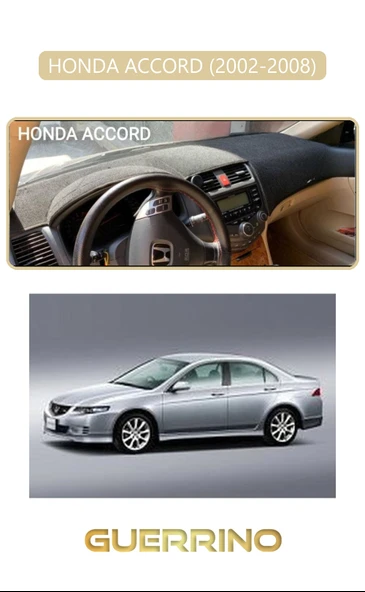 HONDA ACCORD 2002-2008TORDİDO KORUMA KILIFI BEJ KENAR ürün görseli