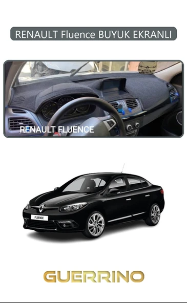 RENAULT Fluence BUYUK EKRANLITORDİDO KORUMA KILIFI GRİ KENAR ürün görseli