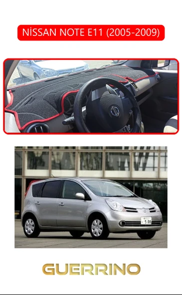 NİSSAN NOTE E11 2005-2009TORDİDO KORUMA KILIFI KIRMIZI KENAR ürün görseli 1