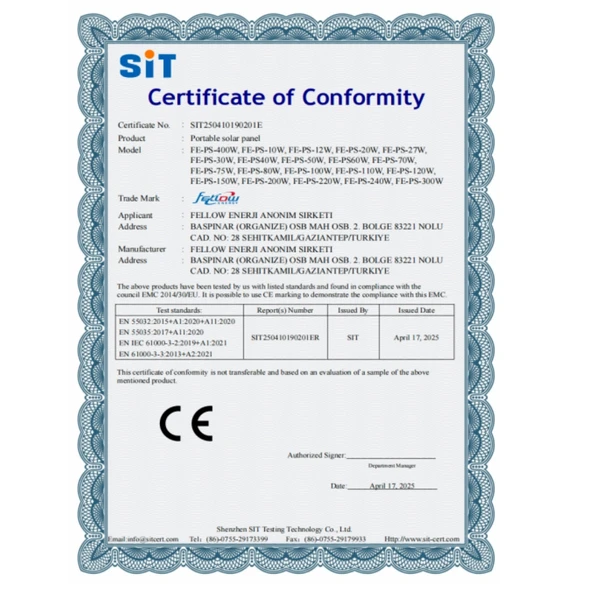 HT30-18X(NLb) 245W Esnek Güneş Paneli - Resim 4