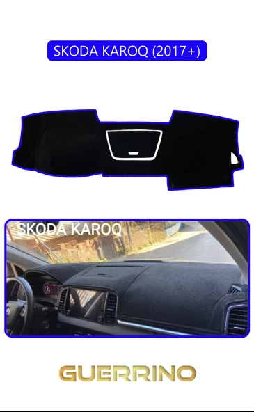 SKODA KAROQ 2017+TORDİDO KORUMA KILIFI MAVİ KENAR ürün görseli