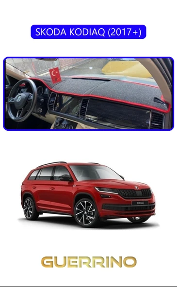 SKODA KODIAQ 2017 +TORDİDO KORUMA KILIFI MAVİ KENAR ürün görseli