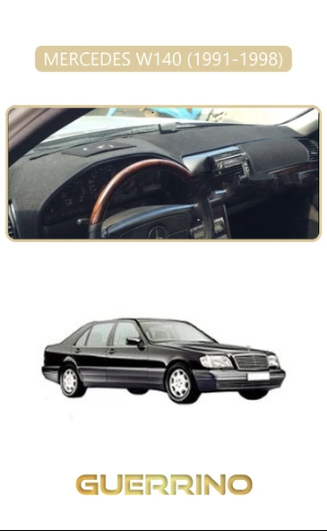 MERCEDES W140 1991-1998TORDİDO KORUMA KILIFI BEJ KENAR ürün görseli