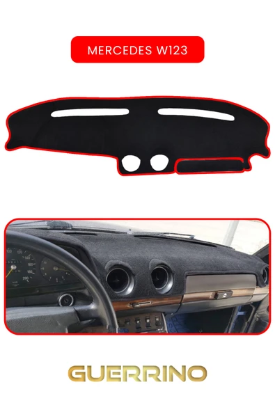 MERCEDES W123TORDİDO KORUMA KILIFI KIRMIZI KENAR ürün görseli