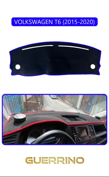 VOLKSWAGEN T6 (2015-2020)TORDİDO KORUMA KILIFI MAVİ KENAR ürün görseli