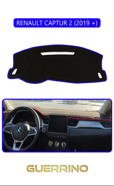 RENAULT CAPTUR 2 (2019 +)TORDİDO KORUMA KILIFI MAVİ KENAR ürün görseli