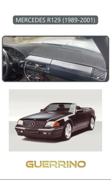 MERCEDES R129 1989-2001TORDİDO KORUMA KILIFI GRİ KENAR ürün görseli 1