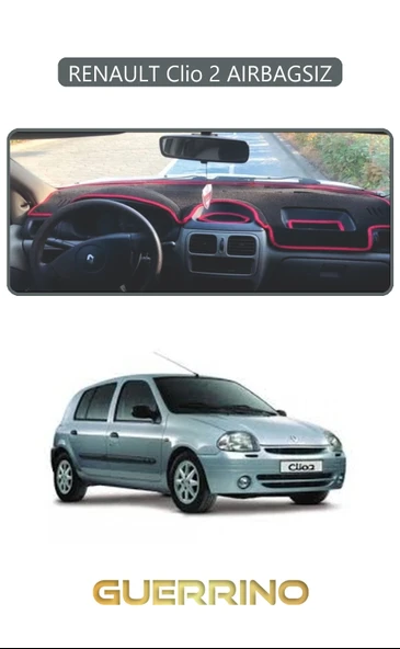 RENAULT Clio 2 AIRBAGSIZTORDİDO KORUMA KILIFI GRİ KENAR ürün görseli 1