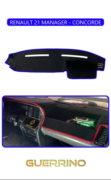 RENAULT 21 MANAGER - CONCORDETORDİDO KORUMA KILIFI MAVİ KENAR ürün görseli
