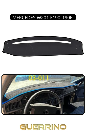 MERCEDES W201 E190-190E TORDİDO KORUMA KILIFI SİYAH KENAR ürün görseli