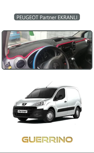 PEUGEOT Partner EKRANLITORDİDO KORUMA KILIFI GRİ KENAR ürün görseli