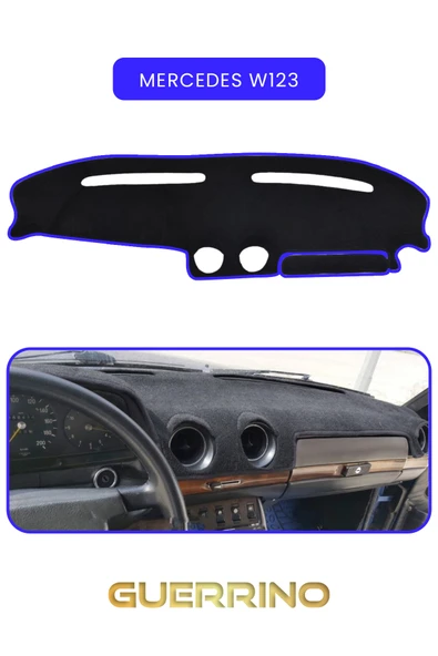 MERCEDES W123TORDİDO KORUMA KILIFI MAVİ KENAR ürün görseli 1