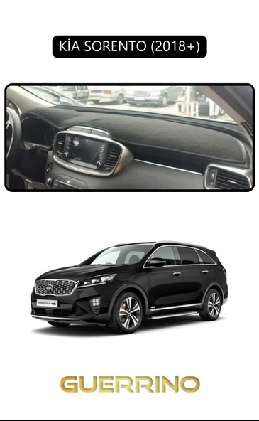 KİA SORENTO 2018+TORDİDO KORUMA KILIFI SİYAH KENAR ürün görseli 1