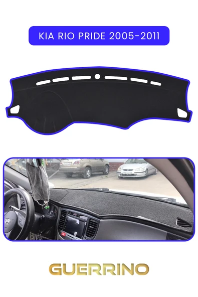 KİA RİO PRİDE 2005-2011TORDİDO KORUMA KILIFI MAVİ KENAR ürün görseli