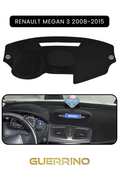 RENAULT Megan 3 (2008-2015)TORDİDO KORUMA KILIFI SİYAH KENAR ürün görseli 1