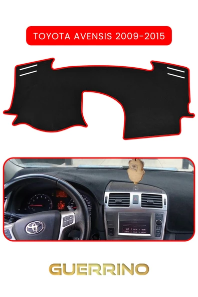 TOYOTA Avensis (2009-2015)TORDİDO KORUMA KILIFI KIRMIZI KENAR ürün görseli 1