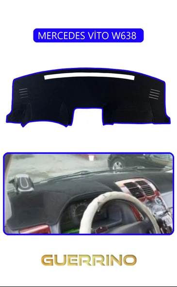 MERCEDES VİTO W638 TORDİDO KORUMA KILIFI MAVİ KENAR ürün görseli 1