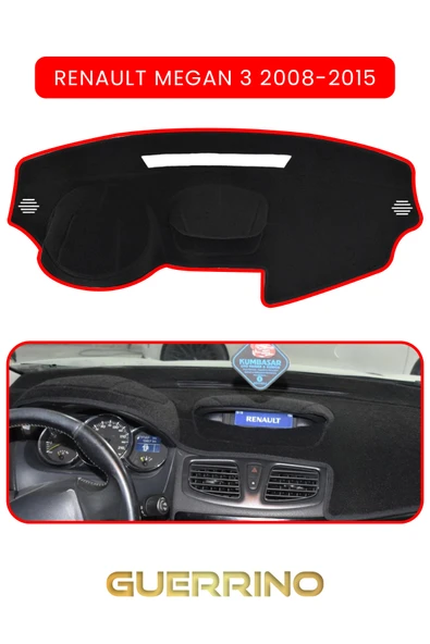 RENAULT Megan 3 (2008-2015)TORDİDO KORUMA KILIFI KIRMIZI KENAR ürün görseli 1