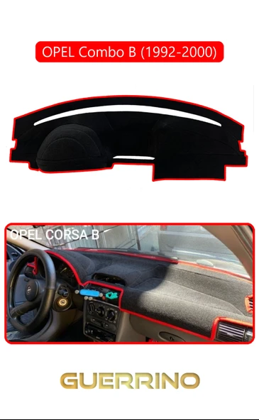 OPEL Corsa B  COMBO B (1992-2000)TORDİDO KORUMA KILIFI KIRMIZI KENAR ürün görseli