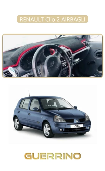 RENAULT Clio 2 AIRBAGLITORDİDO KORUMA KILIFI BEJ KENAR ürün görseli