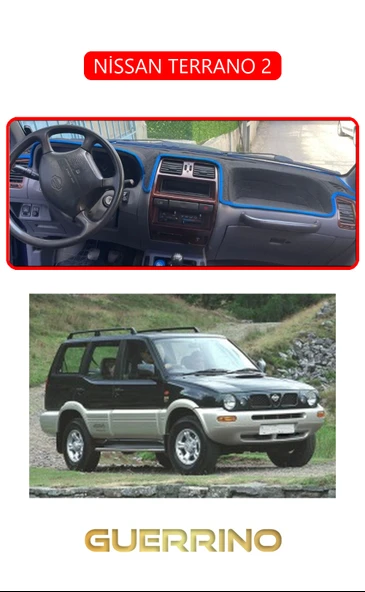 NİSSAN TERRANO 2TORDİDO KORUMA KILIFI KIRMIZI KENAR ürün görseli 1