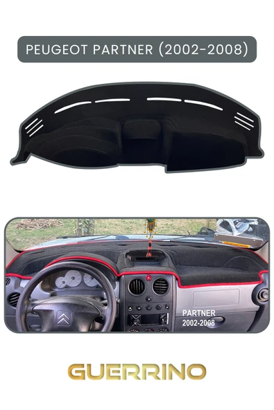 PEUGEOT Partner (2002-2008)TORDİDO KORUMA KILIFI GRİ KENAR ürün görseli