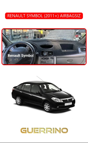RENAULT SYMBOL 2011+ AIRBAGSIZTORDİDO KORUMA KILIFI KIRMIZI KENAR ürün görseli
