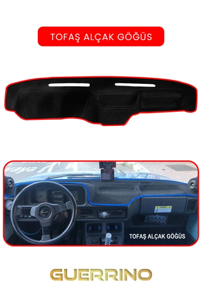 TOFAŞ ALÇAK GÖGÜSTORDİDO KORUMA KILIFI KIRMIZI KENAR ürün görseli