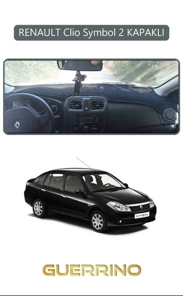 RENAULT Clio Symbol 2 KAPAKLITORDİDO KORUMA KILIFI GRİ KENAR ürün görseli 1