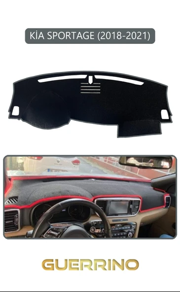 KİA SPORTAGE 2018-2021TORDİDO KORUMA KILIFI GRİ KENAR ürün görseli