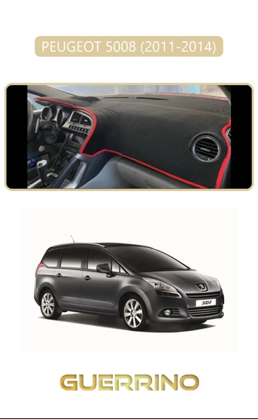 PEUGEOT 5008 (2011-2014)TORDİDO KORUMA KILIFI BEJ KENAR ürün görseli 1