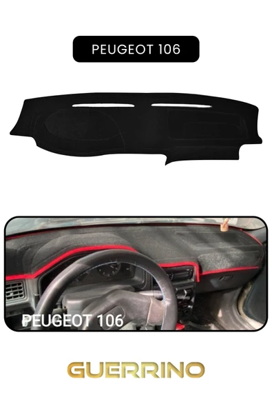 PEUGEOT 106 TORDİDO KORUMA KILIFI SİYAH KENAR ürün görseli 1