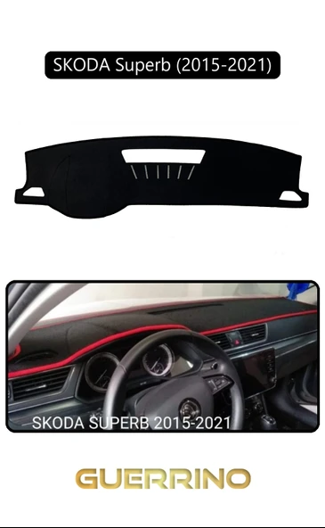 SKODA Superb (2015-2021)TORDİDO KORUMA KILIFI SİYAH KENAR ürün görseli