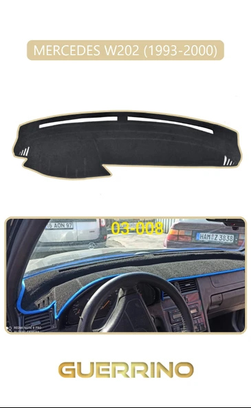 MERCEDES W202 1993-2000TORDİDO KORUMA KILIFI BEJ KENAR ürün görseli