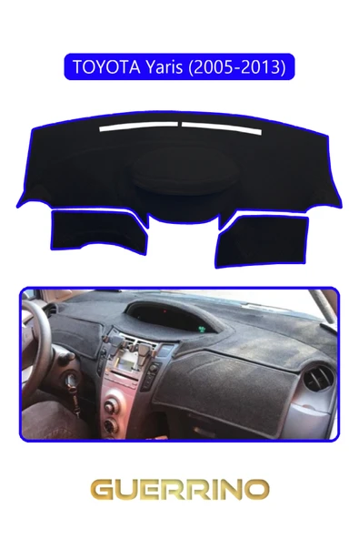 TOYOTA Yaris (2005-2013)TORDİDO KORUMA KILIFI MAVİ KENAR ürün görseli