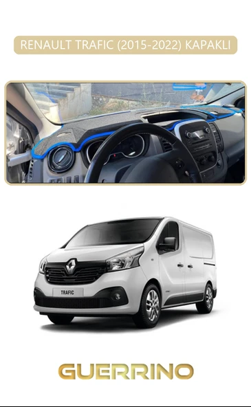 RENAULT TRAFIC (2015-2022) KAPAKLITORDİDO KORUMA KILIFI BEJ KENAR ürün görseli