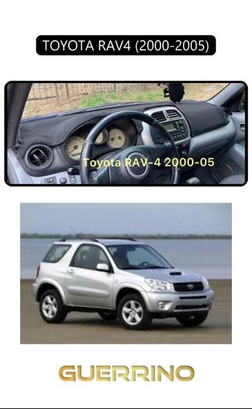 TOYOTA RAV4 (2000-2005)TORDİDO KORUMA KILIFI SİYAH KENAR ürün görseli 1