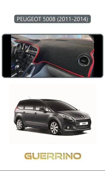 PEUGEOT 5008 (2011-2014)TORDİDO KORUMA KILIFI GRİ KENAR ürün görseli