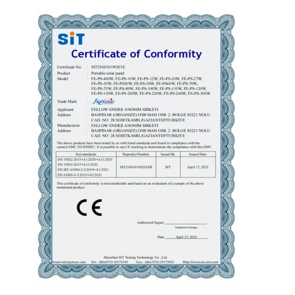 HT30-18X(NLb) 245W Esnek Güneş Paneli - Resim 6