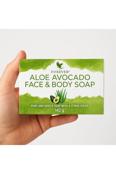 Forever Living Forever Aloe Avocado Yüz ve Vücut Sabunu – Doğal Ferahlık ve Nem Dengesi - Resim 3