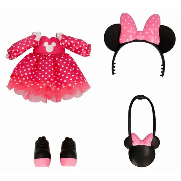 Cry Babies BFF Disney Bebekler CYB65000 Minnie - Resim 3