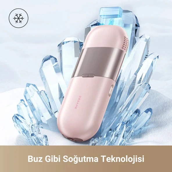 Dreame D1186 Lazer Epilasyon Pembe (Dreame Türkiye Garantili) - Resim 3