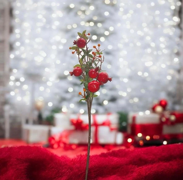 YAPAY NAR AĞACI DALI 95 CM YILBAŞI SÜSÜ (1 ADET) - Resim 2