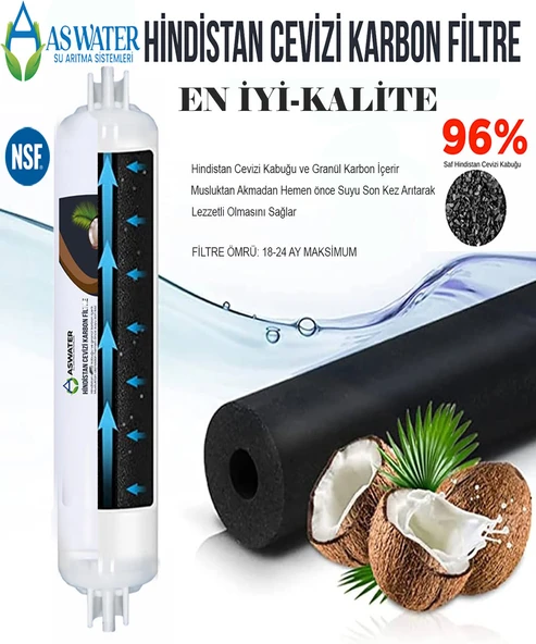 As Water Ihlas Aura Cebilon -Plus-Silver-Platinum -Uyumlu 2 Yıllık Bakım Seti Filtre Seti - Resim 6