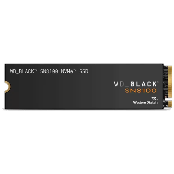 WD 1TB BLACK SN8100 NVMe Gen5 M.2 SSD 14900MB Okuma / 11000MB Yazma WDS100T1X0M ürün görseli
